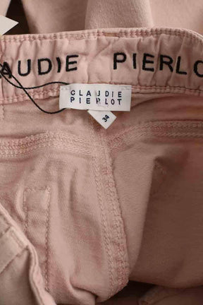 Jean slim Claudie Pierlot Rose en Coton