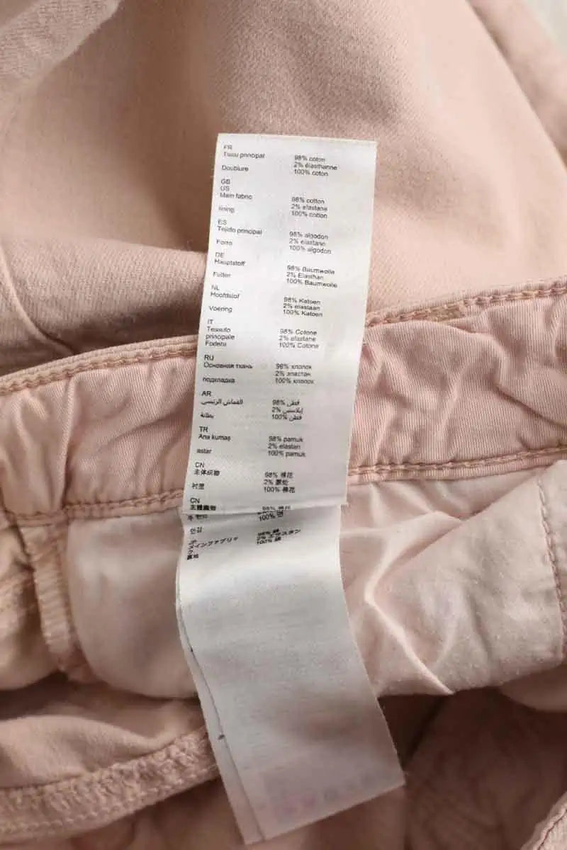 Jean slim Claudie Pierlot Rose en Coton