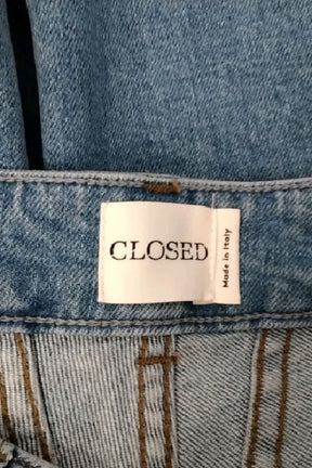 Jean slim Closed Bleu en Coton