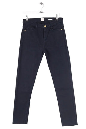 Jean slim Des Petits Hauts Marine en Coton - élasthanne, taille XS - Seconde Main