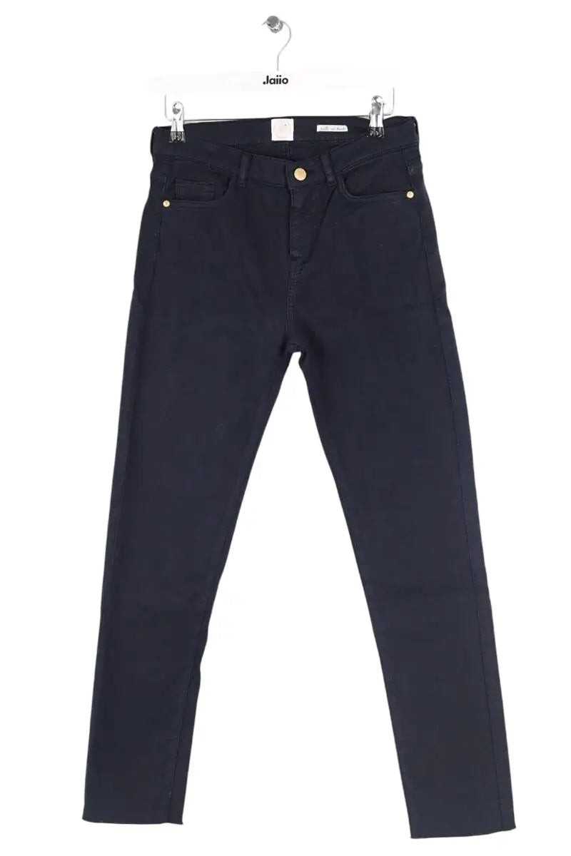Jean slim Des Petits Hauts Marine en Coton - élasthanne, taille XS - Seconde Main