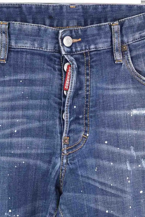 Jean slim Dsquared2 Bleu en Coton