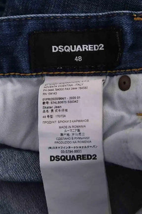 Jean slim Dsquared2 Bleu en Coton