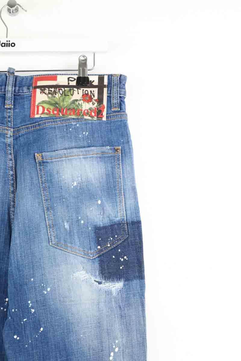 Jean slim Dsquared2 Bleu en Coton