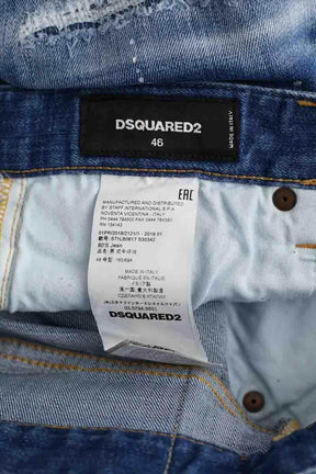 Jean slim Dsquared2 Bleu en Coton