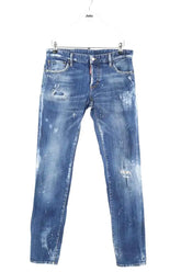 Jean slim Dsquared2 Bleu en Coton, taille XL - Seconde Main