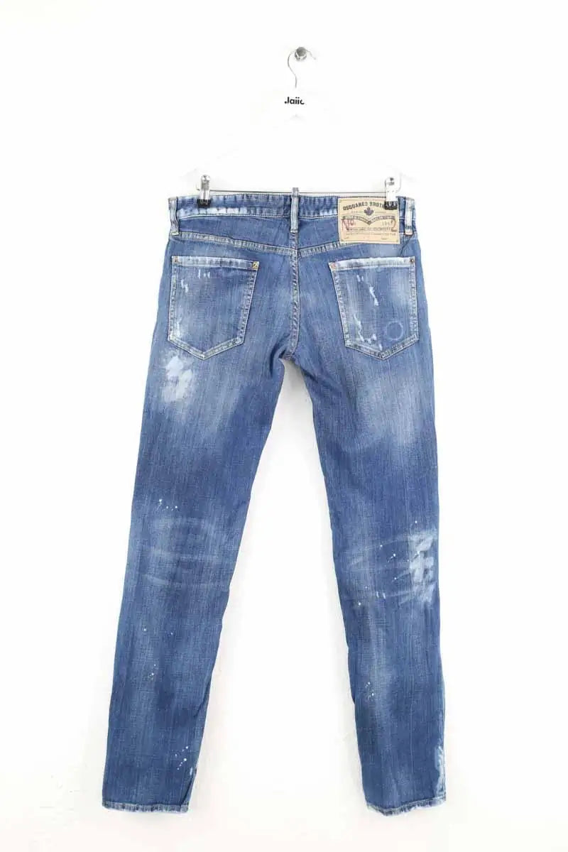 Jean slim Dsquared2 Bleu en Coton