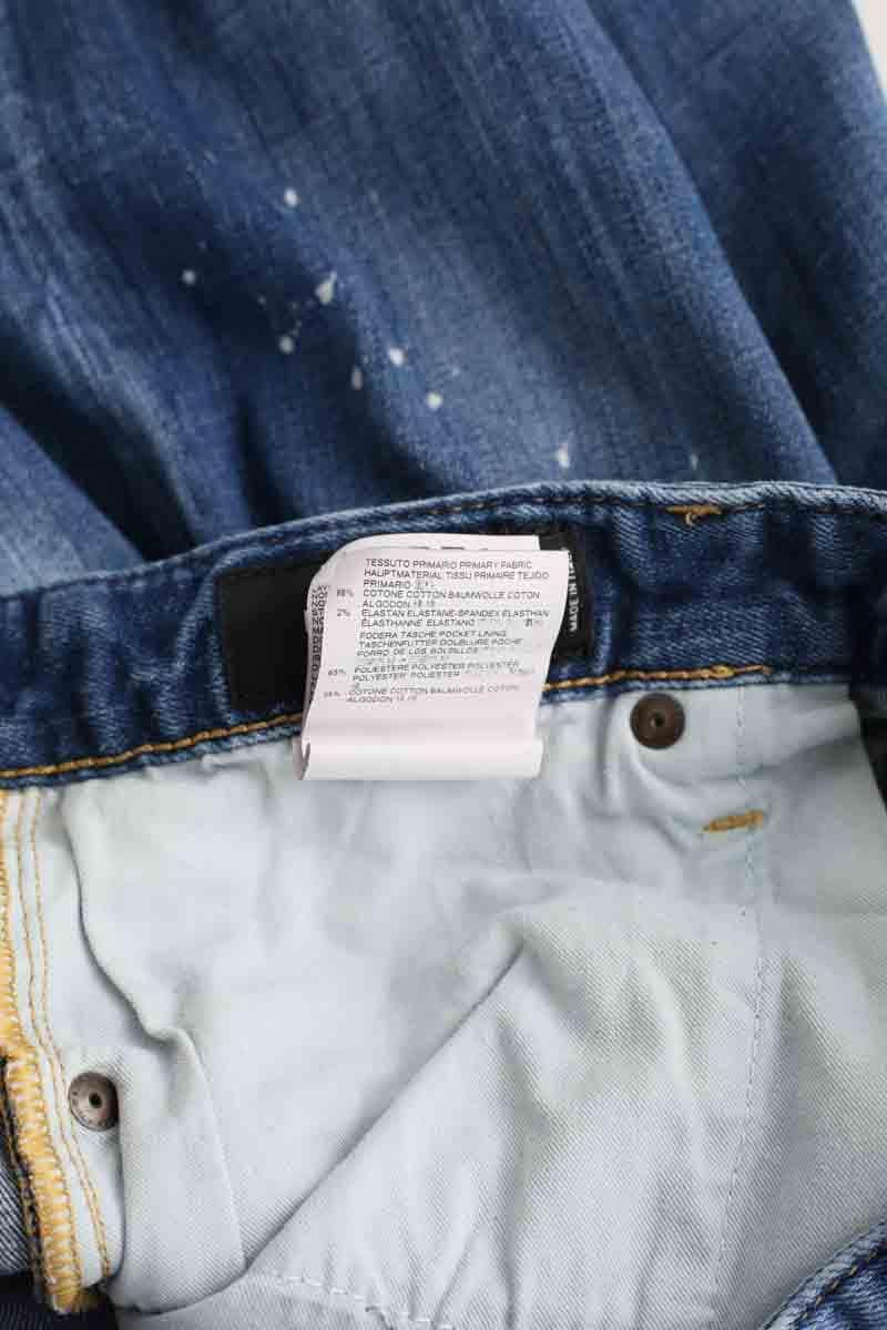Jean slim Dsquared2 Bleu en Coton
