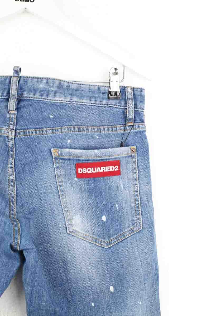 Jean slim Dsquared2 Bleu en Coton