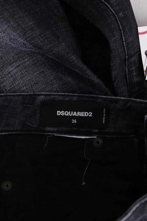 Jean slim Dsquared2 Noir en Coton