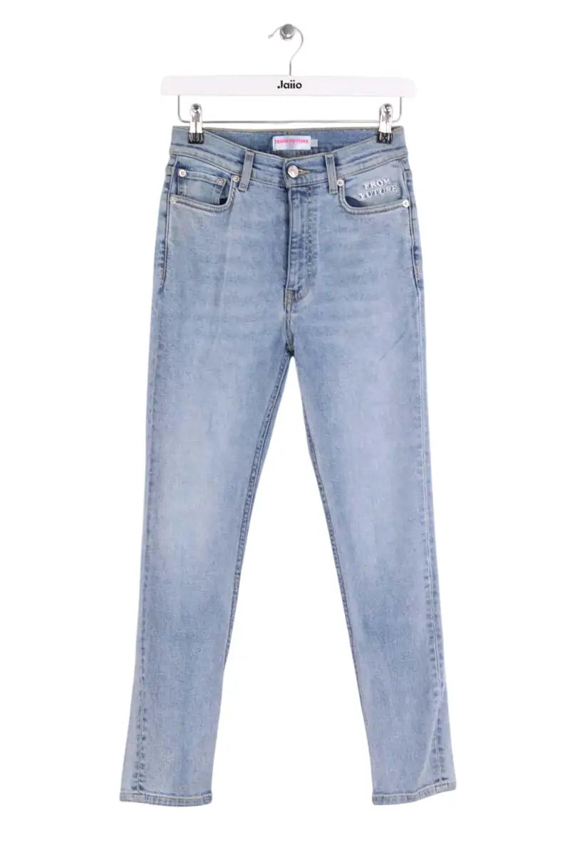 Jean slim From Future Bleu en Coton, taille XS - Seconde Main
