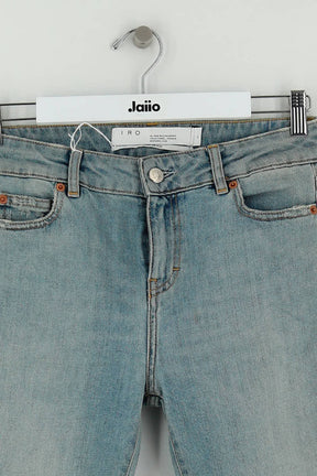 Jean slim Iro Bleu en Coton