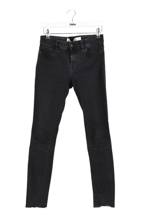Jean slim Iro Noir en Coton, taille XS - Seconde Main