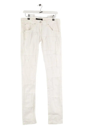 Jean slim Isabel Marant Blanc en Coton, taille S - Seconde Main