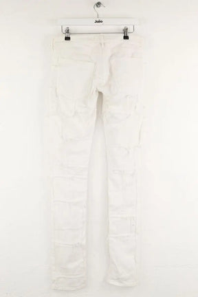 Jean slim Isabel Marant Blanc en Coton