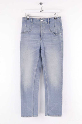 Jean slim Isabel Marant Bleu en Coton, taille M - Seconde Main
