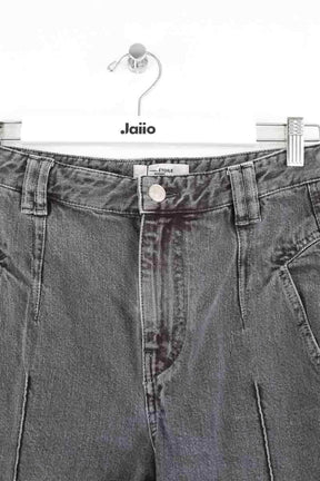 Jean slim Isabel Marant Étoile Anthracite en Coton