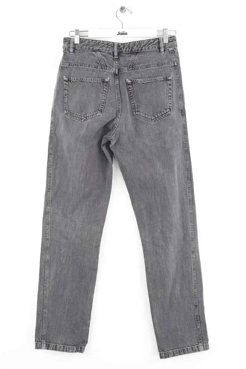 Jean slim Isabel Marant Étoile Anthracite en Coton