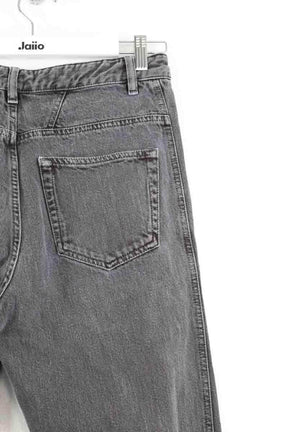Jean slim Isabel Marant Étoile Anthracite en Coton