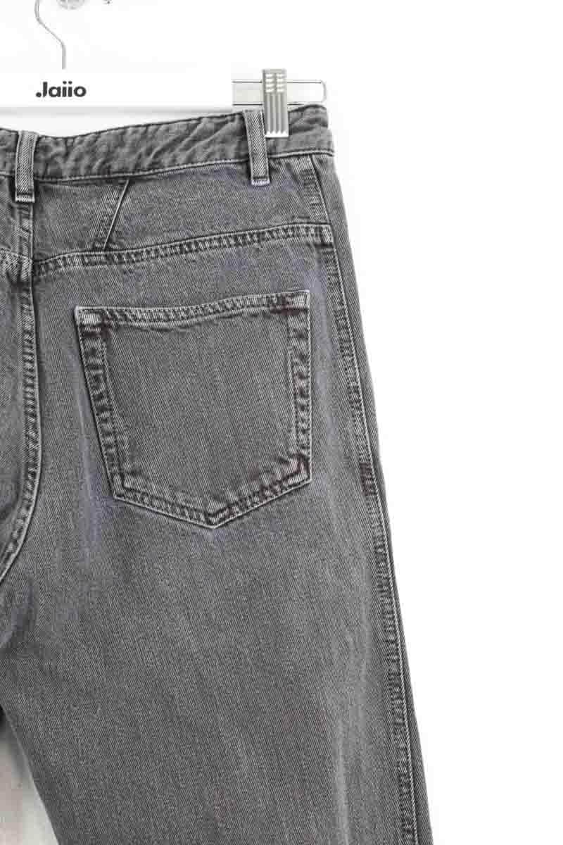 Jean slim Isabel Marant Étoile Anthracite en Coton