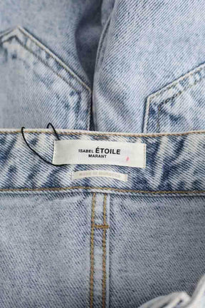 Jean slim Isabel Marant Étoile Henoya Bleu en Coton