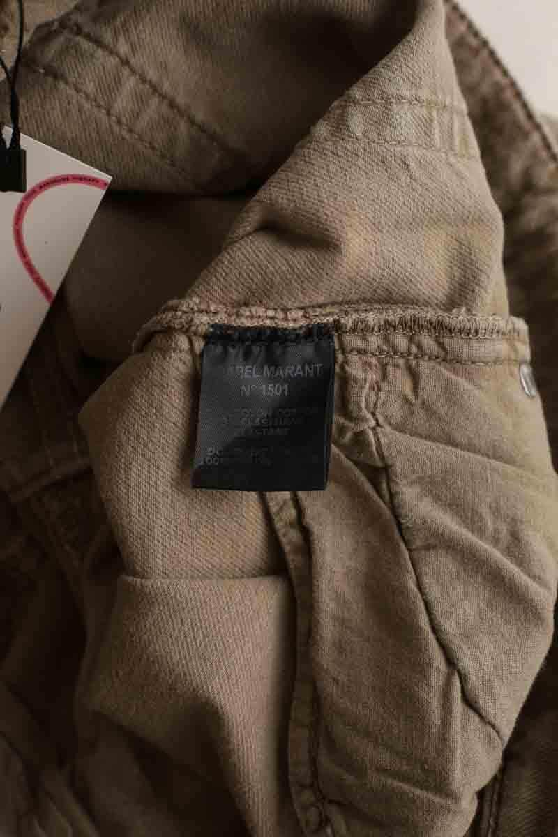 Jean slim Isabel Marant Étoile Marron en Coton