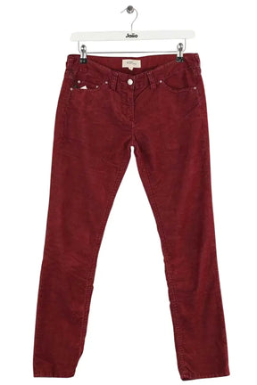 Jean slim Isabel Marant Étoile Rouge en Coton, taille S - Seconde Main