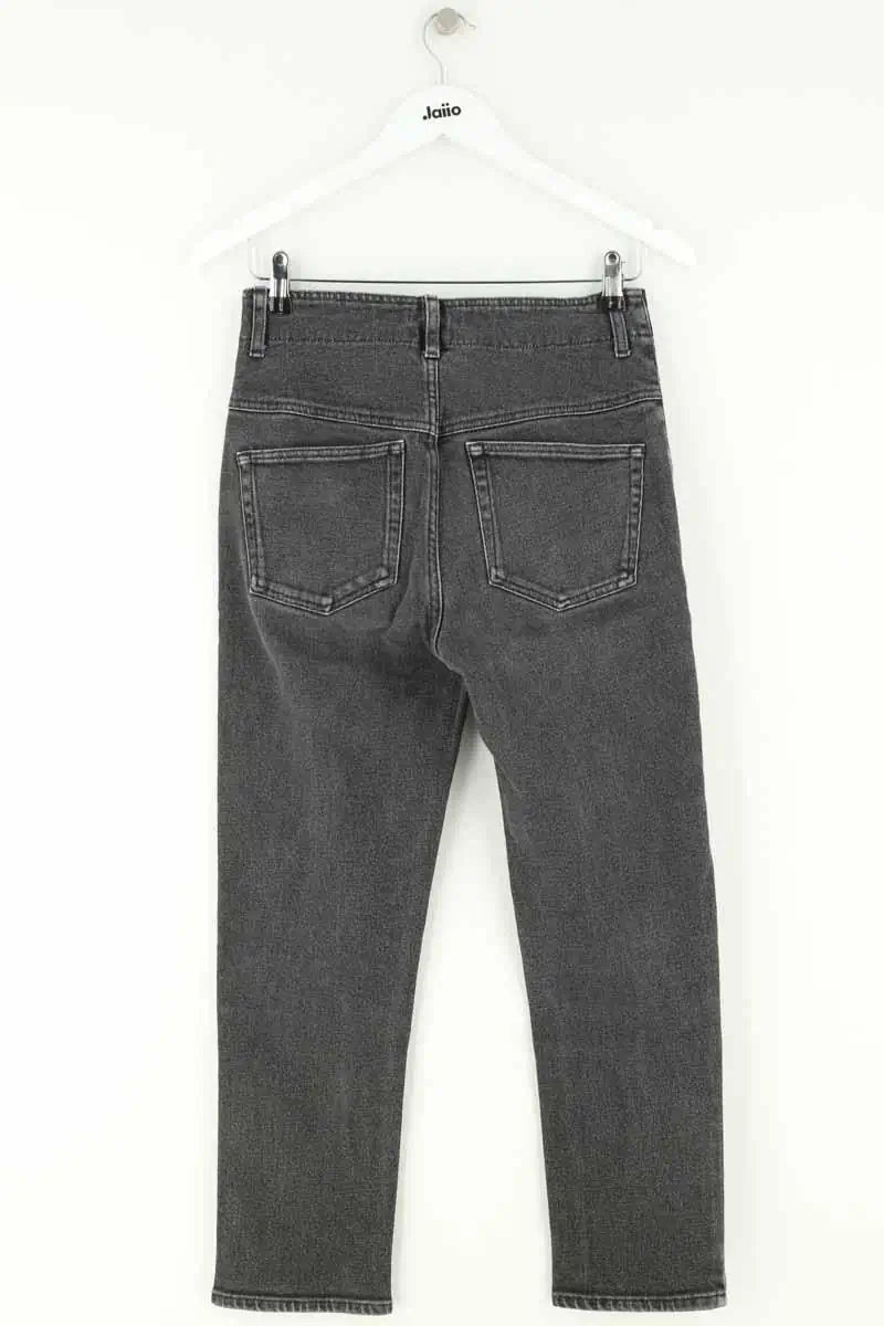 Jean slim Isabel Marant Noir en Coton
