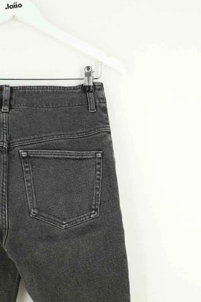 Jean slim Isabel Marant Noir en Coton
