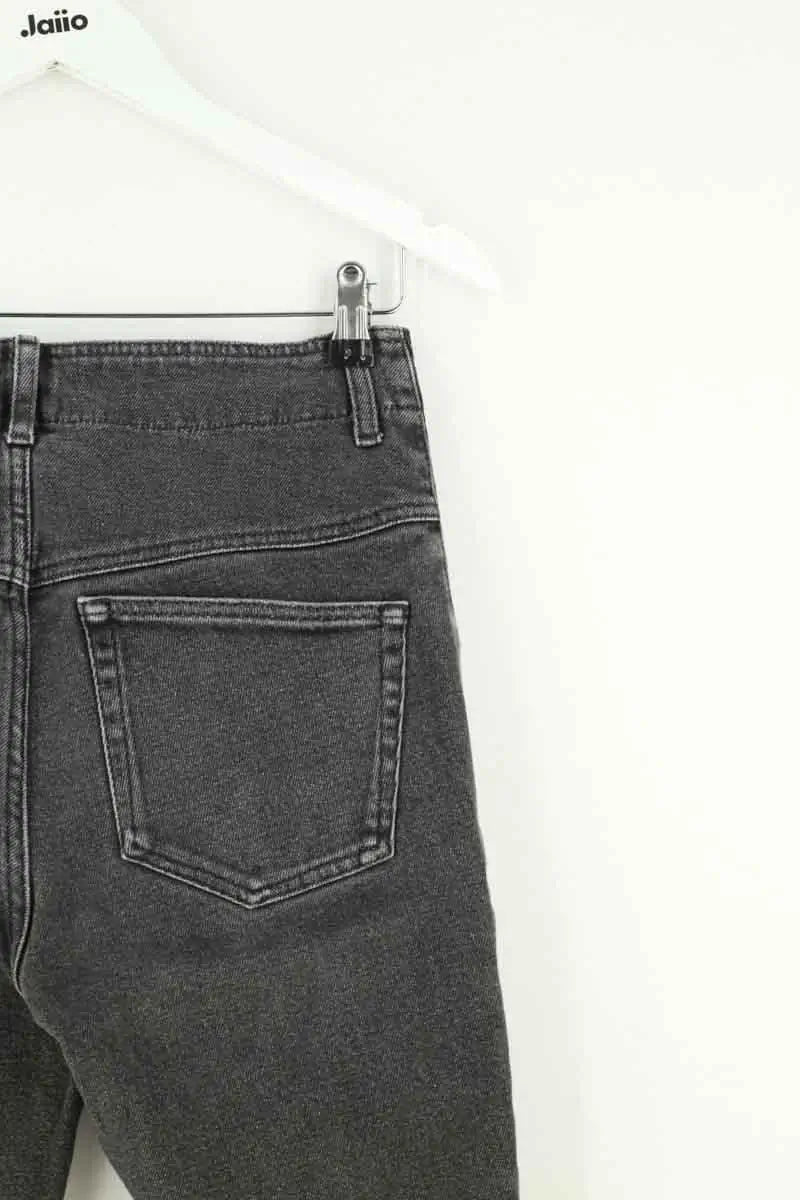 Jean slim Isabel Marant Noir en Coton