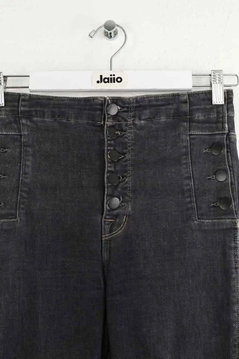 Jean slim J Brand Natasha Noir en Coton