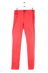 Jean slim Joseph Rouge en Coton, taille L - Seconde Main