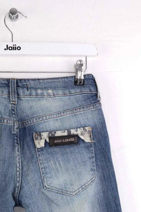 Jean slim Just Cavalli Bleu en Coton