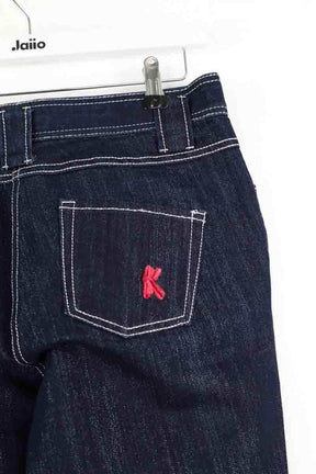 Jean slim Kenzo Bleu en Coton
