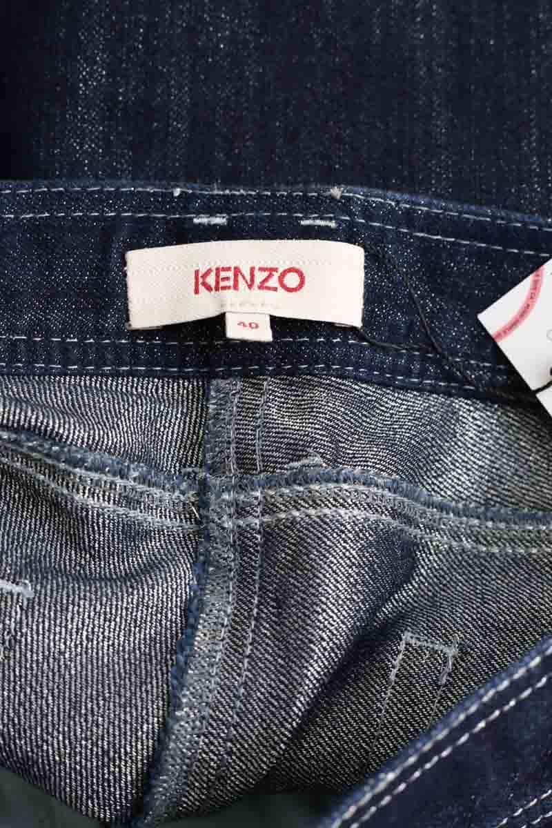 Jean slim Kenzo Bleu en Coton