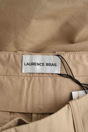 Jean slim Laurence Bras Beige en Coton