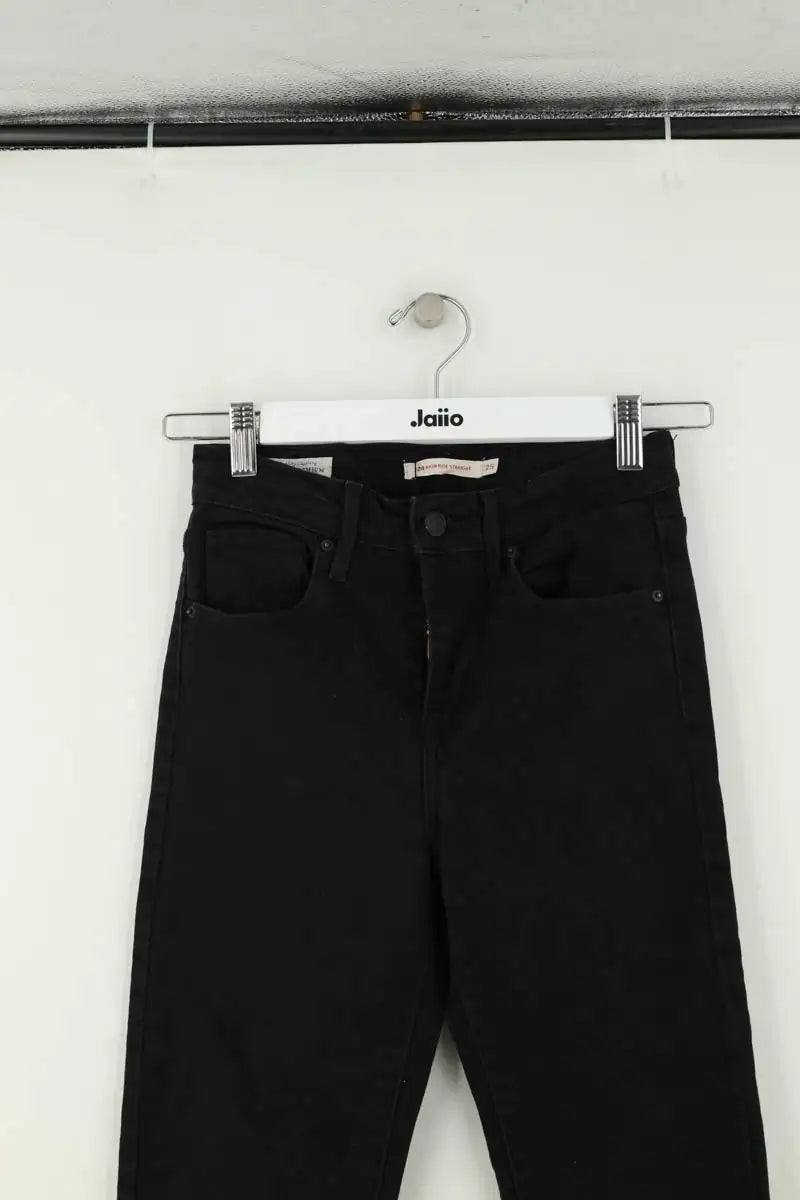 Jean slim Le Bestiaire Noir en Coton