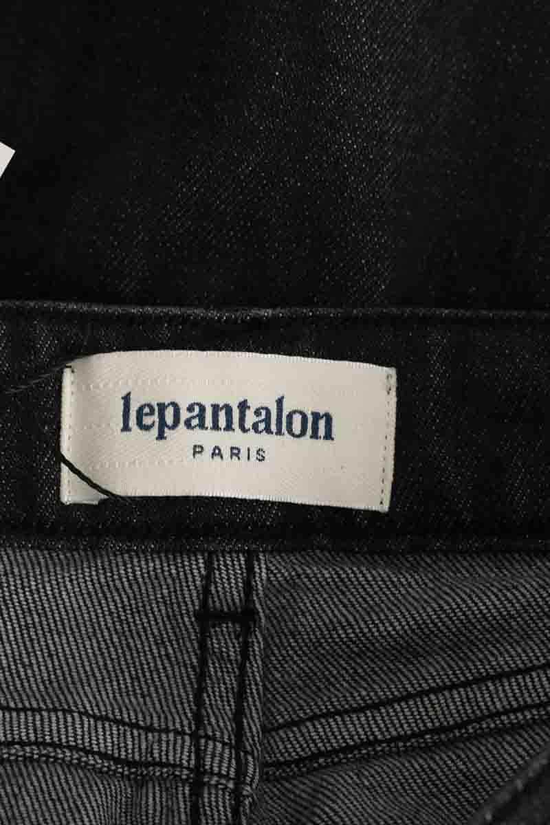 Jean slim Lepantalon Anthracite en Coton