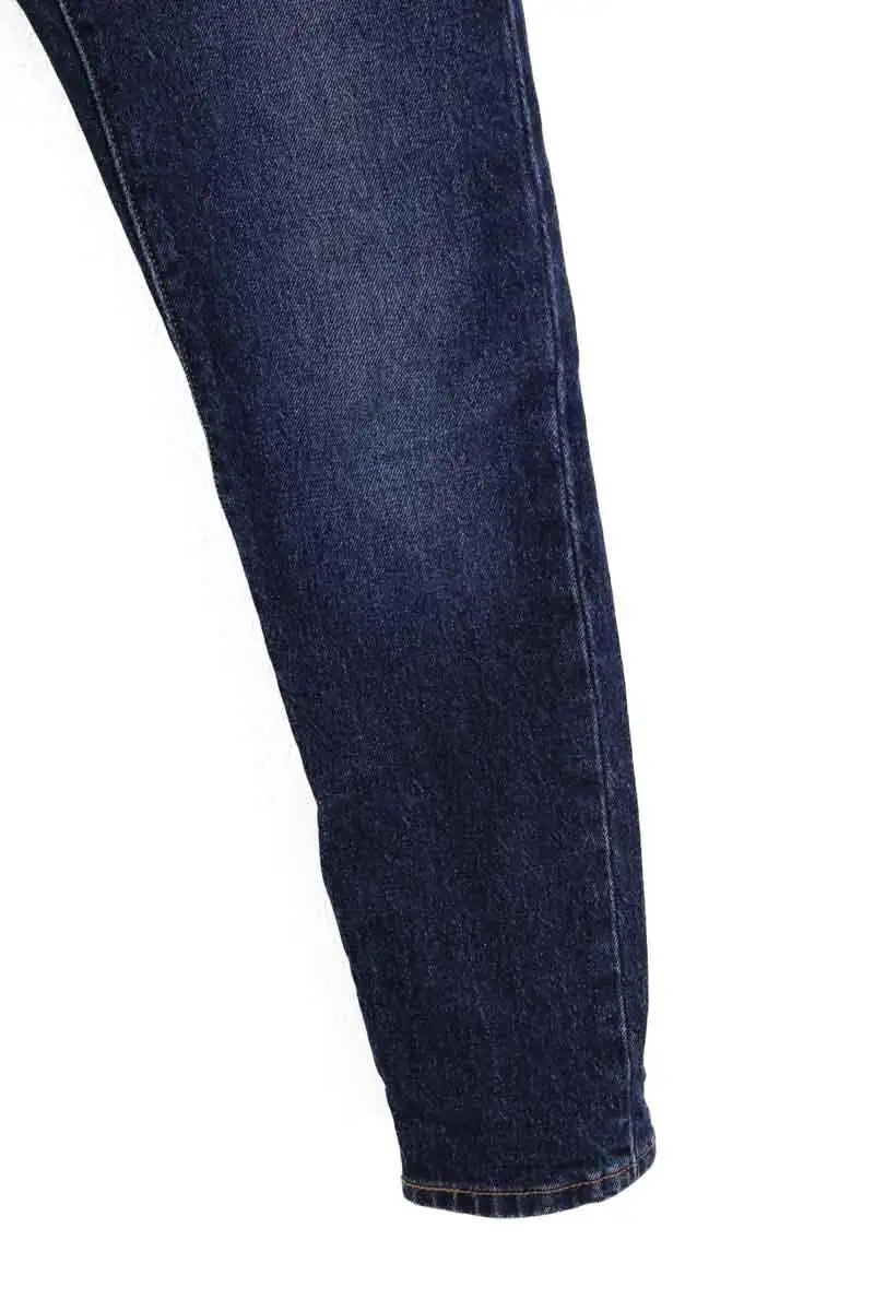 Jean slim Levi's 501 Bleu en Coton