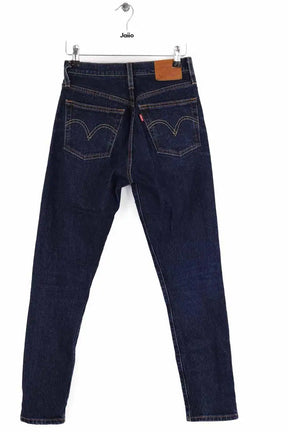 Jean slim Levi's 501 Bleu en Coton