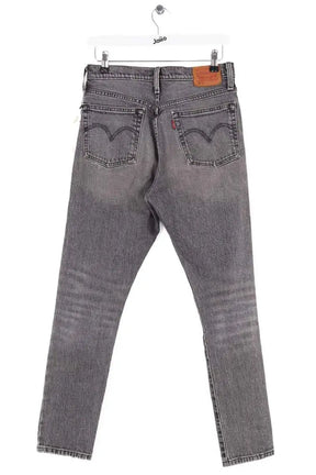 Jean slim Levi's 501 Gris en Coton