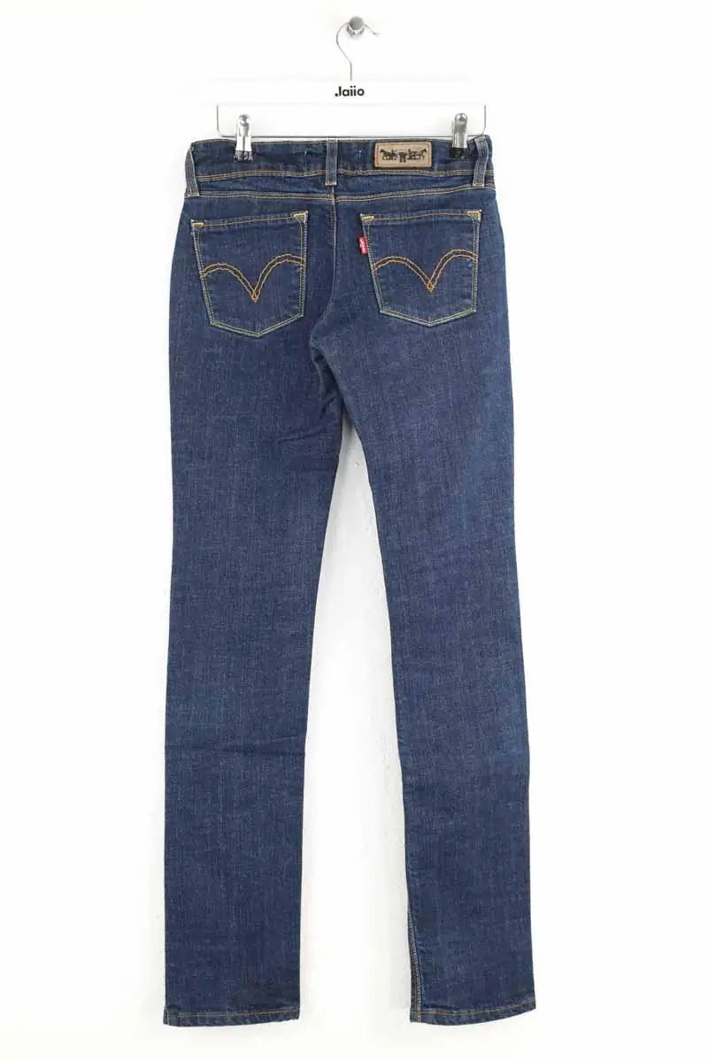 Jean slim Levi's 571 Bleu en Coton