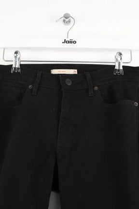 Jean slim Levi's 711 Skinny Noir en Coton - élasthanne