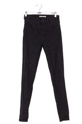 Jean slim Levi's 720 high rise skinny Noir en Coton, taille XS - Seconde Main