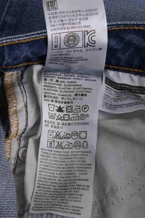Jean slim Levi's 721 Bleu en Coton