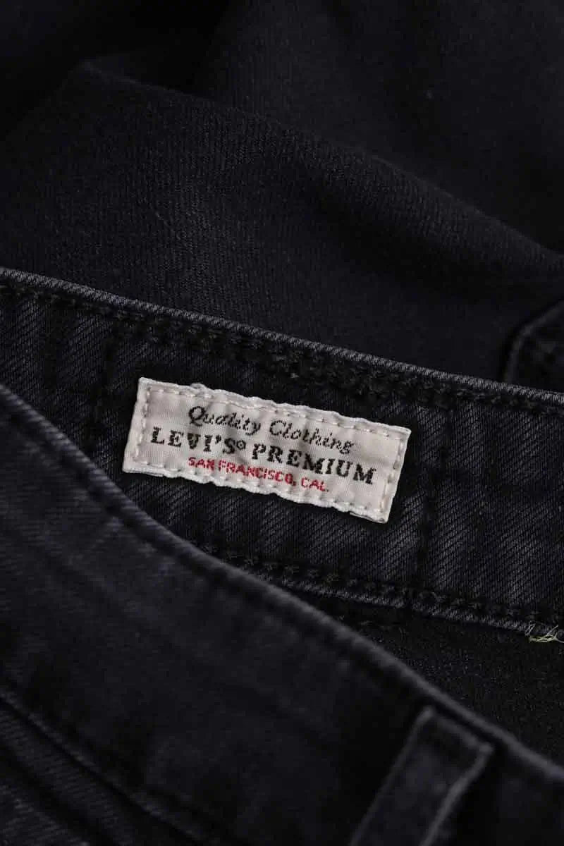 Jean slim Levi's Anthracite en Coton