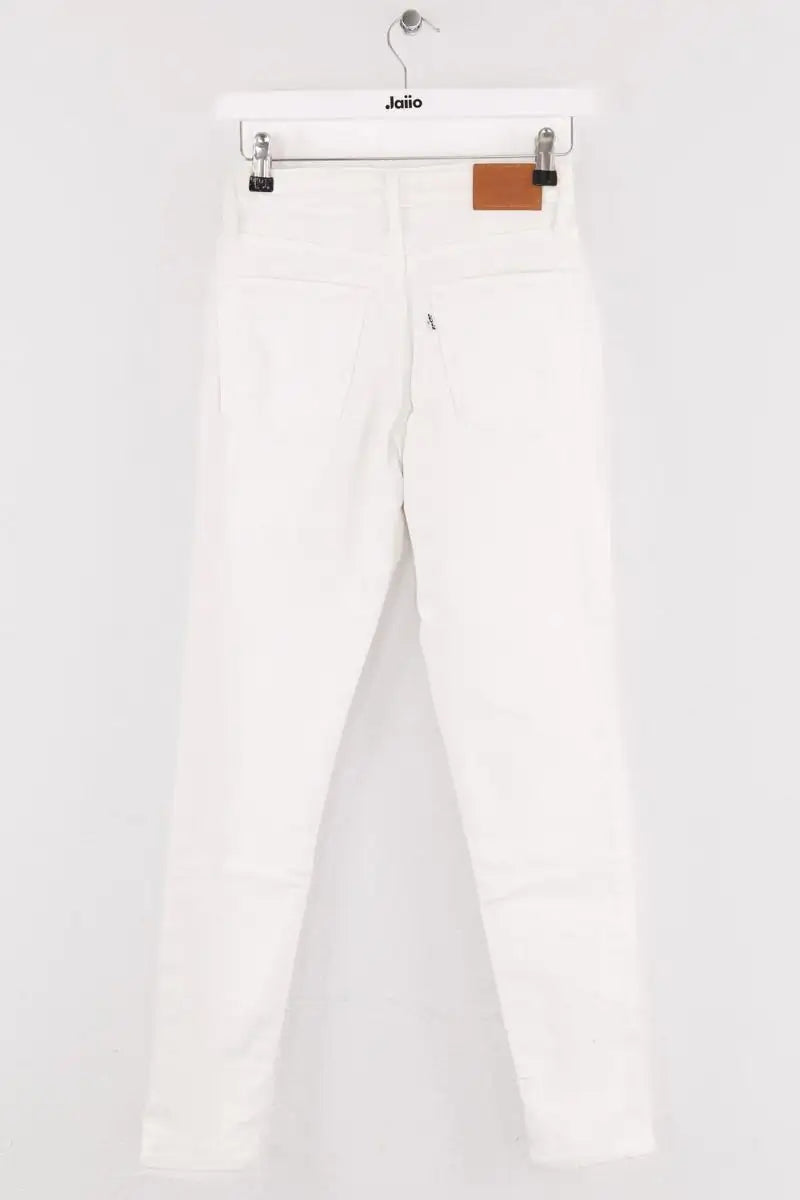 Jean slim Levi's Blanc en Coton