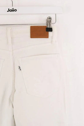Jean slim Levi's Blanc en Coton