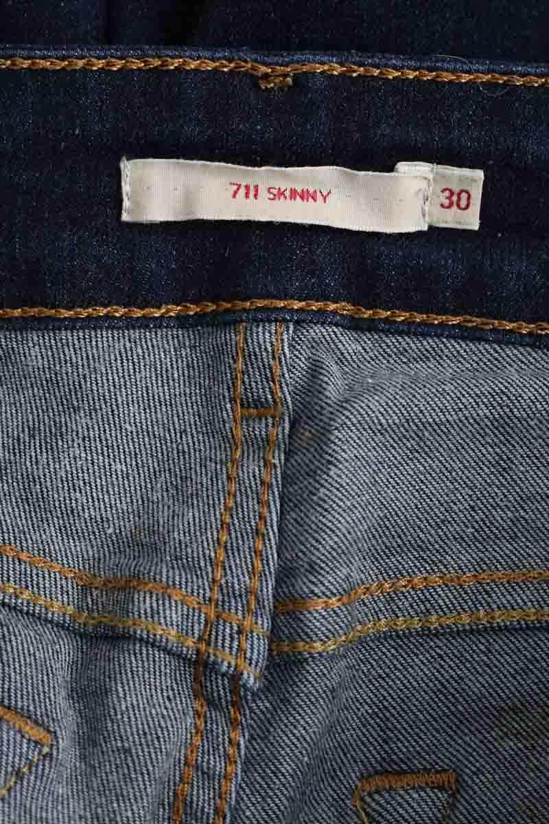 Jean slim Levi's Bleu en Coton