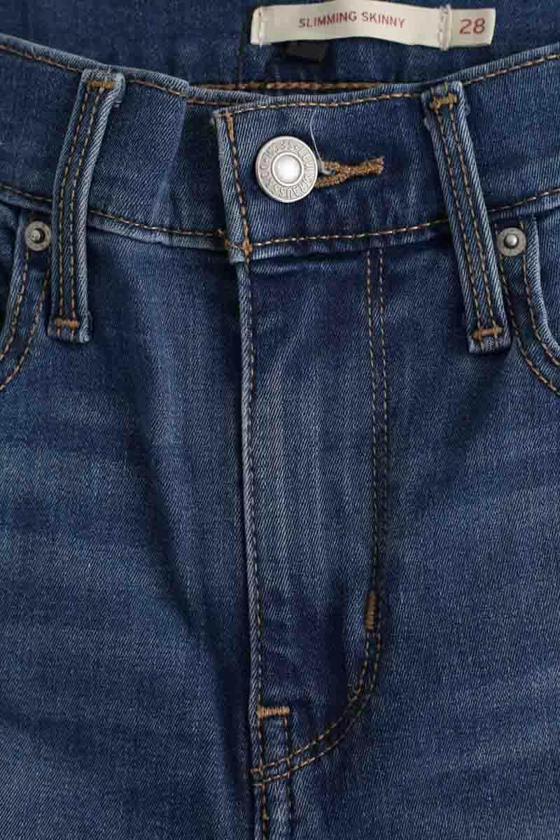 Jean slim Levi's Bleu en Coton